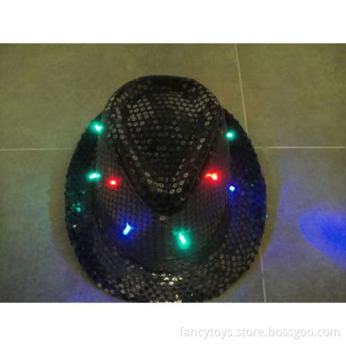 10 LED Fedora Hat